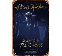 Stevie Nicks 24 Karat Gold The Concert (Stevie Nicks, Music) Movie Poster Tin Sign Film Movie Cinema Theater 8 x 12 Inches - Vintage Metal Tin Sign for Home Bar Pub Garage Decor Gifts