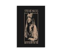 Stevie Nicks Anti Splash Art Posters Living Room And Bedroom Hanging Paintings Suitable for Multiple Scenarios No Need for Punching Easy to Install Suitable for Gifts And Personal UseUnframe-style20x3