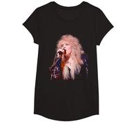 Stevie Nicks Fleetwood Mac Dreams Live 1990 T-Shirt, Girls, Black, Large
