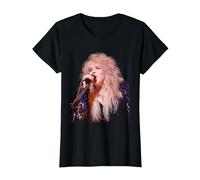 Stevie Nicks Fleetwood Mac Dreams Live 1990 T-Shirt, Women, Black, Medium