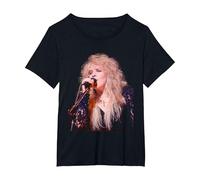 Stevie Nicks Fleetwood Mac Dreams Live 1990 T-Shirt, Women's Plus, Black, 5X