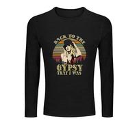 Stevie - Nicks Music Funny Vintage Best Gift HOT Men's 100% Cotton Tee Crewneck Unisex Long Sleeve T-Shirt Black M