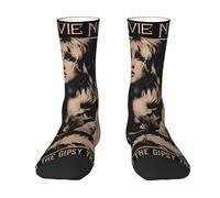 Stevie Nicks singer Ni%CKS Socks contrasting mid-calf socks music tour themed 3D printed designs Socks comfortable sports socks fan-exclusive trendy wear gift