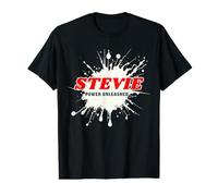 Stevie Power Unleashed Red Name Design Value Graphic T-Shirt