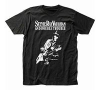 Stevie Ray Vaughan Live Alive T Shirt Mens Rock N Roll Retro Tee L Black