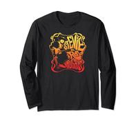 Stevie Ray Vaughan - Psychedelic Blues Rock Musician Long Sleeve T-Shirt