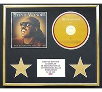 STEVIE WONDER/CD DISPLAY/LIMITED EDITION/COA/THE DEFINITIVE COLLECTION