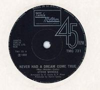 Stevie Wonder - Never Had A Dream Come True - Stevie Wonder 7" 45