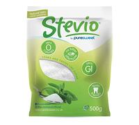 Stevio® Premium Stevia Sweetener 500g, Tastes Like Sugar, Diabetic & Keto Friendly, No Bitter Aftertaste, Spoon for Spoon, (Resealable and Recyclable Pouch)