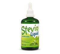 Stevio® Stevia Liquid Drops 100ml, Pure Stevia, 100% Natural, Zero Calorie Sweetener, Diabetic and Keto Friendly, Glass Bottle.