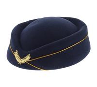 Stewardess Hat Flight Attendant Hat Cosplay Airline Stewardess Cap Cosplay Perform Cap for Girl Women Ladies