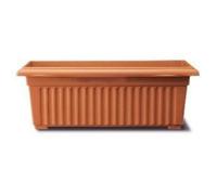 Stewart 70Cm Corinthian Trough - Terracotta