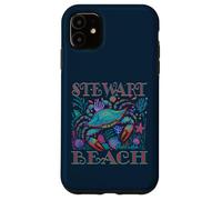 STEWART BEACH FLORIDA BLUE CRAB SUMMER BEACH VACATION GIFTS Case for iPhone 11