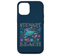 STEWART BEACH FLORIDA BLUE CRAB SUMMER BEACH VACATION GIFTS Case for iPhone 12/12 Pro
