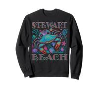 STEWART BEACH FLORIDA BLUE CRAB SUMMER BEACH VACATION GIFTS Sweatshirt