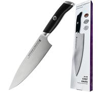 STEWART & BRADLEY Chef Knife - 8-Inch German Stainless Steel, Full Tang Kitchen Knife