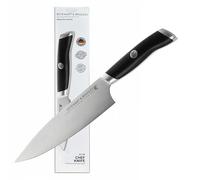 STEWART & BRADLEY Chef Knife - 8-Inch German Stainless Steel Full Tang Kitchen Knife with Ergonomic Handle - Precision Forged, Ultra-Sharp & Perfect for Everyday Cooking, Slicing, and Chopping