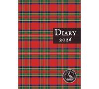 Stewart Diary 2026: A5 | Week-to-View Planner | British Holidays and Observances | Featuring the Royal Stewart Tartan Cover