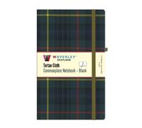 Stewart Hunting Tartan Blank Hardback Notebook: Large 21cm x 13cm: Waverley Scotland Tartan Cloth Commonplace Notebook (Waverley Scotland Tartan Cloth Commonplace Notebooks)