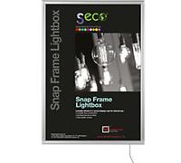 Stewart Superior A2 LED Lightbox Snap Frame Internal Use Silver Aluminum 46 (W) x 1.2 (D) x 66 (H) cm