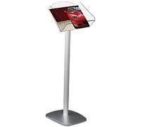 Stewart Superior Brochure Stand A4 Aluminium, PC (Polycarbonate) Silver