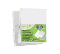 Seco Stewart Superior Eco Biodegradable Punched Pocket A4 (Pack Of