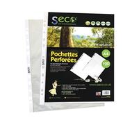 SSeco Punched Pockets Polypropylene [Pack 100] - PP50