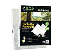 SSeco Punched Pockets Polypropylene [Pack 100] - PP50