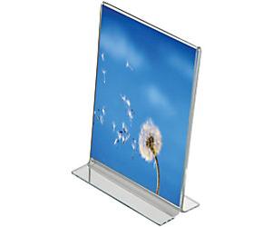 Stewart Superior Menu Sign Holder A4 Freestanding Rectangular 21 (W) x 29.7 (H) cm Transparent