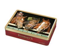 Stewart's - Barn Door Shortbread Gifting Tin (150g) - Traditionally Made Luxury Scottish Shortbread, Delicious Melt-In-Mouth Biscuits, Ideal Collectable Treat to Share, 40 Years Heritage