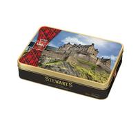 Stewart's - Edinburgh Castle Shortbread Gifting Tin (150g) - Traditionally Made Luxury Scottish Shortbread, Delicious Melt-In-Mouth Biscuits, Ideal Collectable Treat to Share, 40 Years Heritage
