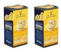 Stewart's - Signature Range Lemon Curd Shortbread (160g) - Traditionally Made Luxury Scottish Shortbread, Delicious Melt-In-Mouth Biscuits, Ideal Collectable Treat to Share, 40 Years Heritage