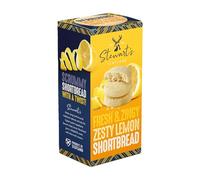 Stewart's - Signature Range Lemon Curd Shortbread (160g) - Traditionally Made Luxury Scottish Shortbread, Delicious Melt-In-Mouth Biscuits, Ideal Collectable Treat to Share, 40 Years Heritage