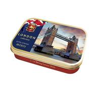 Stewart's - Tower Bridge Tin Filled with Luxury Mints (40g) - Cool Refreshing Peppermint Flavour For Instant Breath Freshness, Pocket Sized Collectable Tins, Ideal for Gifting