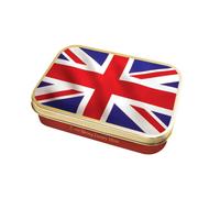 Stewart's - Union Jack Flag Mints Box (40g) - Cool Refreshing Peppermint Flavour For Instant Breath Freshness, Pocket Sized Collectable Tins, Ideal for Gifting