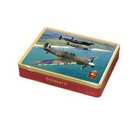 Stewart's - WWII Trio Shortbread Gifting Tin (400g) - Traditionally Made Luxury Scottish Shortbread, Delicious Melt-In-Mouth Biscuits, Ideal Collectable Treat to Share, 40 Years Heritage
