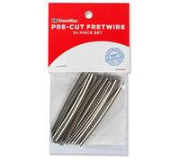 StewMac 24-Piece Pre-Cut Guitar Fretwire Set, Wide/Highest, 12in Radius