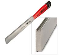 StewMac Z-File Fret - Fingerboard Sanding File Original - Double Angled Diamond with Shaped Edges Sculpts Both Sides Simultaneously - Speed Up Work!