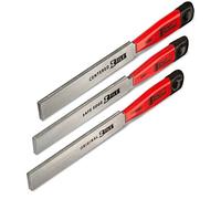 StewMac Z-File Guitar Fret Crowning File Set of 3, Diamond Grit