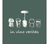 STEWO Napkins "in vino veritas" 25 x 25 cm (1 pack)
