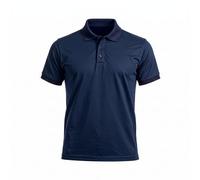 STEXFIT Men's Short Sleeve Polo Shirt in Cotton, Comfortable and Breathable, Modern Cut Men's Polo Shirt - M / 5XL, blue navy, M