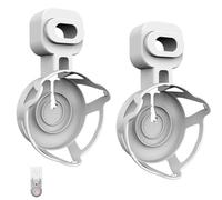 STFALI Pack of 2 Holder for Homepod Mini, Cable Management, Space-Saving Sockets, Wall Mount for Apple Homepod Mini (White)