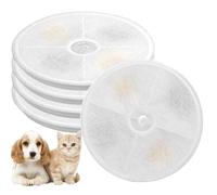 STFALI Pack of 5 Cat Fountain Filters, Compatible with PETKIT Drinking Fountain Unit 3.0, with Resin and Activated Carbon, Replacement Filter for Petkite Eversweet Solo 2/Solo SE/Eversweet 3 Pro/2S/3