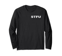 STFU - Shut The F### Up - Retro faded vintage statement Long Sleeve T-Shirt