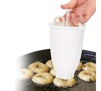 STGBCST Portable Donut Maker Donut Cutter Baking Tool Plastic Dough Dispenser DIY Fried Donut Mould for Making Kitchen Pastry