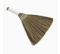 STGBCST Rice Straw Broom Mini Rice Straw Broom Garden Broom Handmade Natural Bamboo Broom Vietnamese Straw Broom Dust Brush Cleaner for Home Furniture Car (Small)