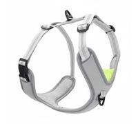 Stgfyxgs Adjustable Harness Vest Leash Chest Strap With Reflective Strips Breathable Mesh Padded Design Reinforced Stitching And Stable Hold Suitable for daily, Gray, Xl