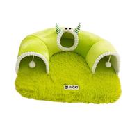 Stgfyxgs Cat Basket, Decoration, Multi-purpose, with Ball, Gifts, Lightweight, for Playing, Portable, for Resting, Versatile, Green Niche, XL