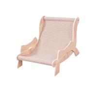 Stgfyxgs Cat Hammock Chair, Cat Bed for Resting And Lying Down, Scratching Post, Kitten Beach Chair, for Small, Medium And Large Cats, 45.5x38x30cm