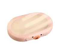 Stgfyxgs Cat Scratching Post, Oval Scratching Post for Kittens, Plant Pot for Sofa, Carpet, Couches, Pink